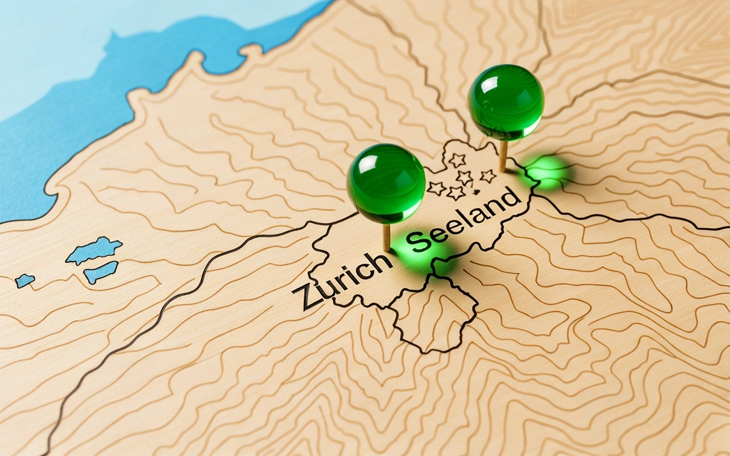 Topographische Herkunftskarte